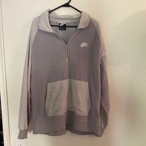 Nike Mens Fleece Q Zip